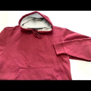 Champion maroon hooded sweatshirt men’s M